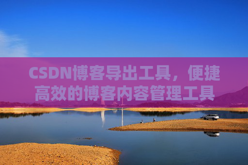CSDN博客导出工具，便捷高效的博客内容管理工具