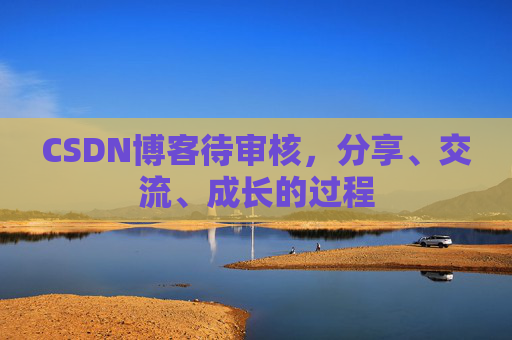 CSDN博客待审核，分享、交流、成长的过程